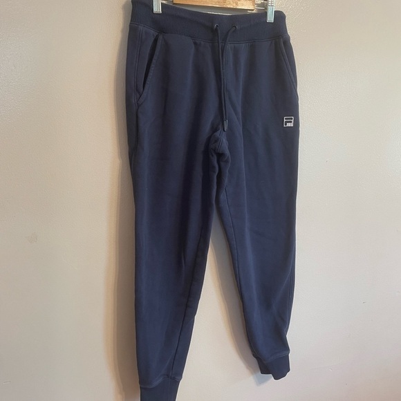 FILA Sweat Pants in Black & Navy Blue Pack - Picture 6 of 15